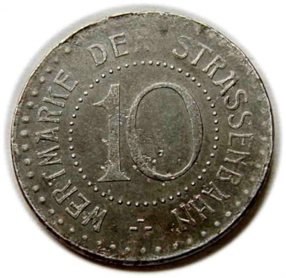 Żeton tramwajowy Wrocław / Breslau (1)