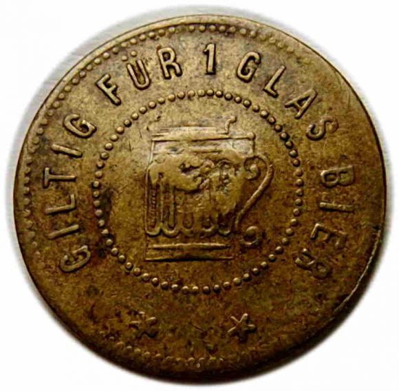 Żeton piwny Niemcy (1)