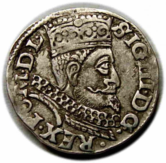 Trojak 1599 Zygmunt III Waza Wschowa (1)