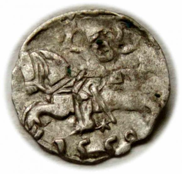 Denar 1558 Zygmunt II August Wilno (1)