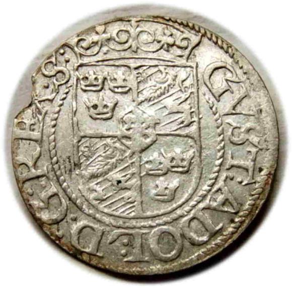 Półtorak 1624 Gustaw II Adolf Ryga (2)
