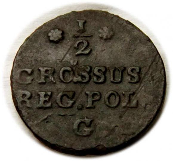 Półgrosz 1767 Stanisław August Poniatowski Kraków (2)