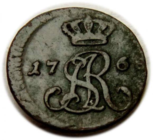 Półgrosz 1768 Stanisław August Poniatowski Kraków (2)