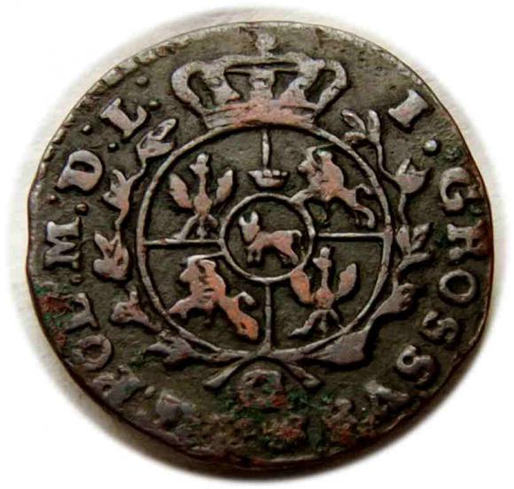 Grosz 1768 Stanisław August Poniatowski Kraków (2)