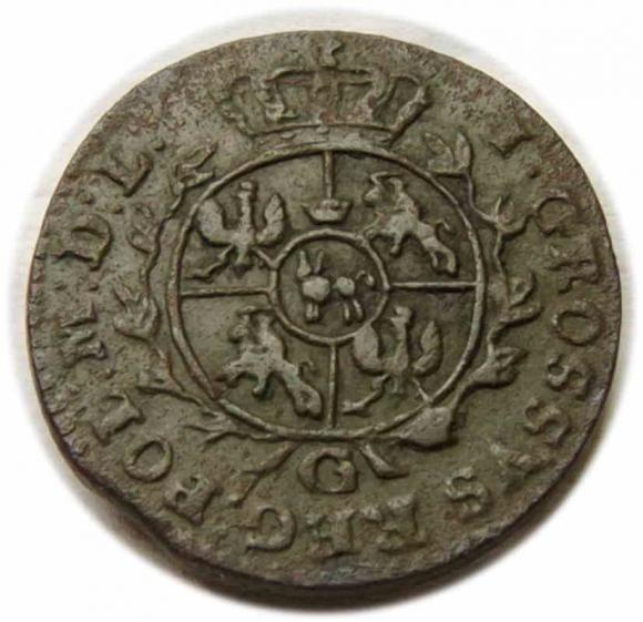 Grosz 1767 Stanisław August Poniatowski Kraków (1)