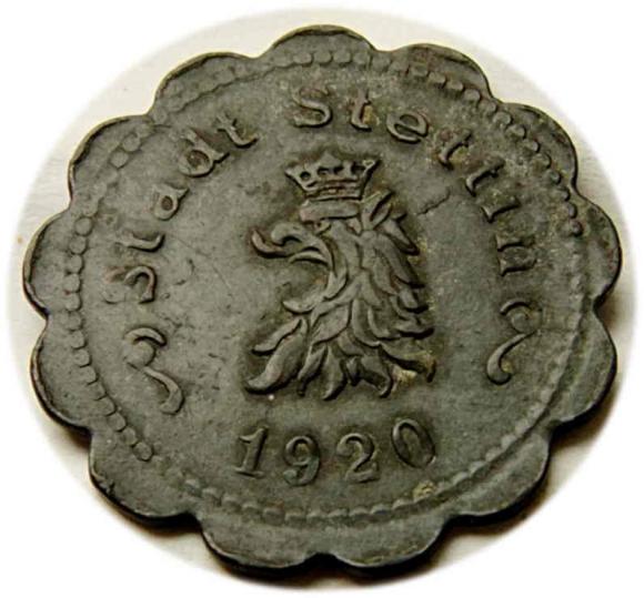 50 fenigów 1920 Szczecin / Stettin (2)