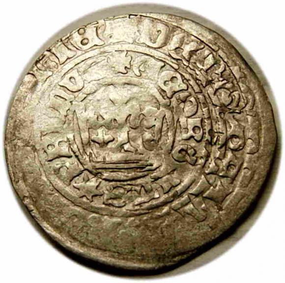 Prague groschen George of Podebrady Bohemia Prague (1)