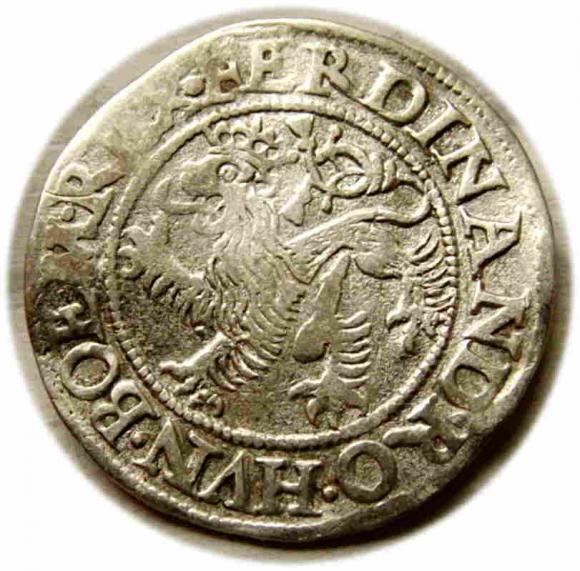 Grosz 1547 Ferdynand I Śląsk Wrocław (1)