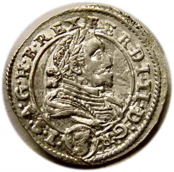 3 kreuzer 1622 Ferdinand II Austria Graz (1)
