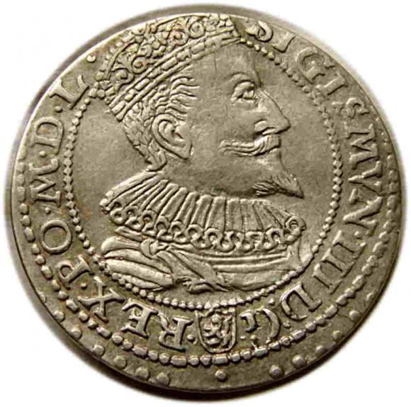 Szóstak 1596 Zygmunt III Waza Malbork (1)