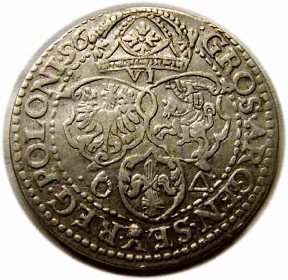 Szóstak 1596 Zygmunt III Waza Malbork (2)