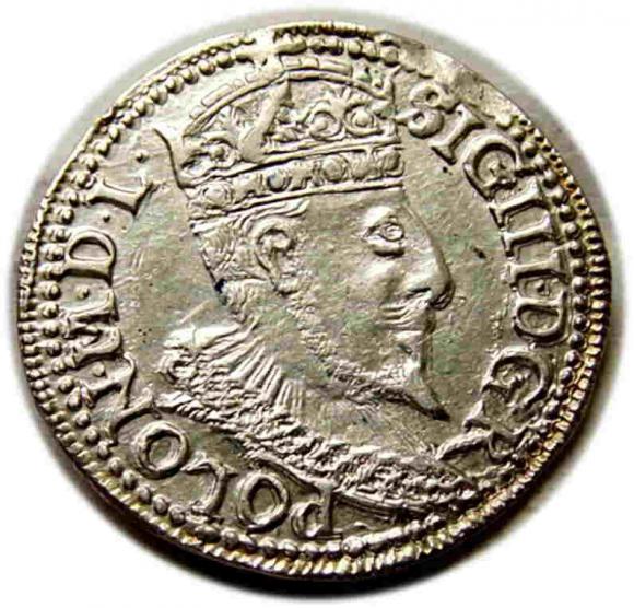 Trojak 1596 Zygmunt III Waza Olkusz (1)