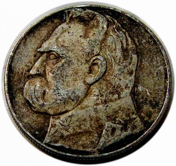 10 zlotych 1935 Jozef Pilsudski II Republic of Poland Warsaw (1)