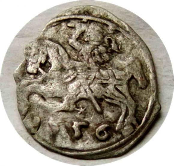 Denar 1556 Zygmunt II August Wilno (1)