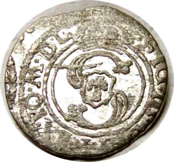 Schilling Sigismund III Vasa Riga (1)
