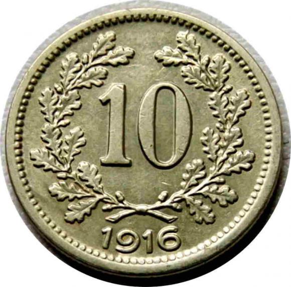 10 halerzy 1916 Austro - Węgry (1)
