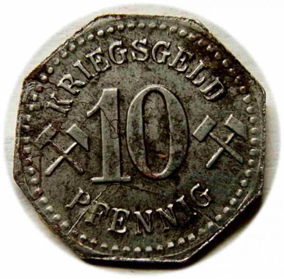 10 fenigów 1918 Nowa Ruda / Neurode (1)