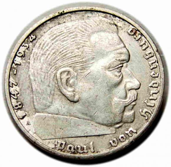 2 marki 1937 A Niemcy Berlin (1)