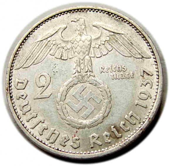 2 marki 1937 A Niemcy Berlin (2)