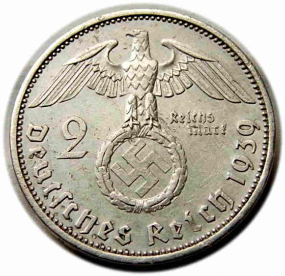 2 marki 1939 Niemcy Berlin (2)