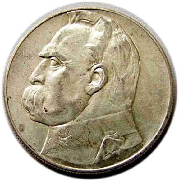 10 złotych 1936 Józef Piłsudski Warszawa (1)
