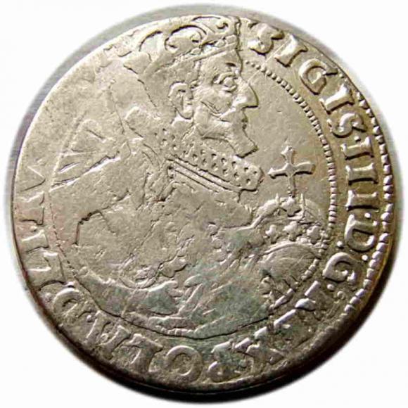 1/4 thaler 1624 Sigismund III Vasa Bydgoszcz (1)