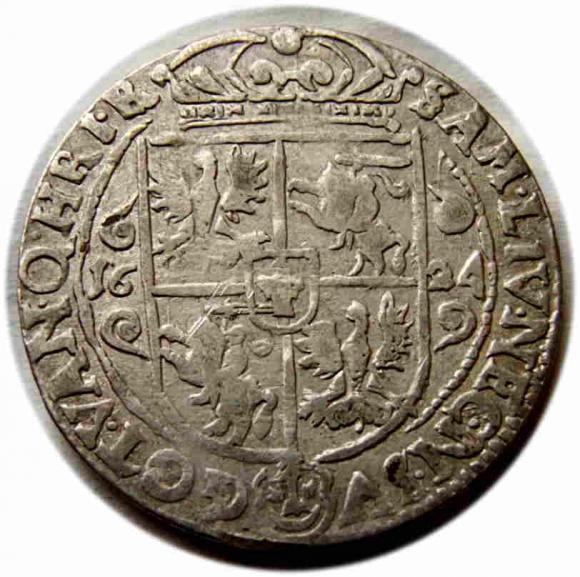 1/4 thaler ort 1624 Sigismund III Vasa Bydgoszcz (2)