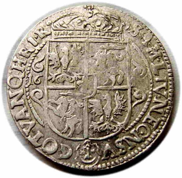 1/4 thaler ort 1624 Sigismund III Vasa Bydgoszcz (2)