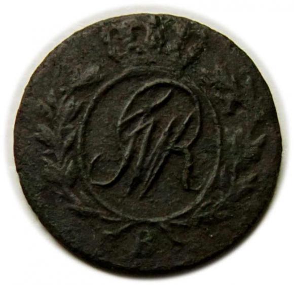 Half groschen 1797 Frederick William II of Prussia South Prussia Wroclaw