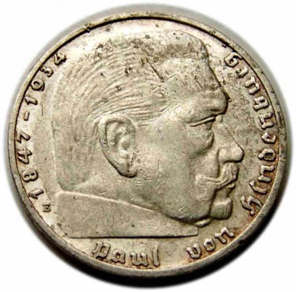 2 marki 1937 E Niemcy Muldenhutten (1)