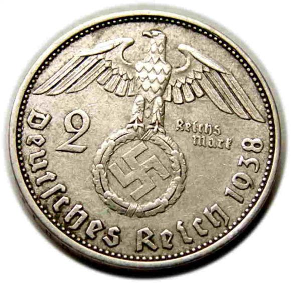 2 marki 1938 Niemcy Berlin (2)