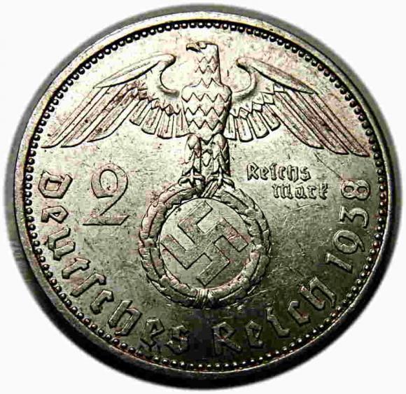 2 marki 1938 A Niemcy Berlin (2)