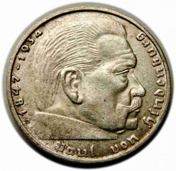 2 marki 1938 B Niemcy Wiedeń (1)