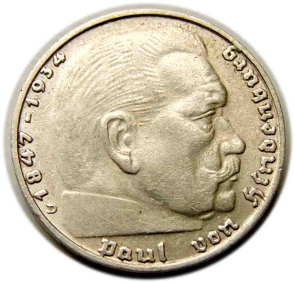 2 marki 1939 D Niemcy Monachium (1)