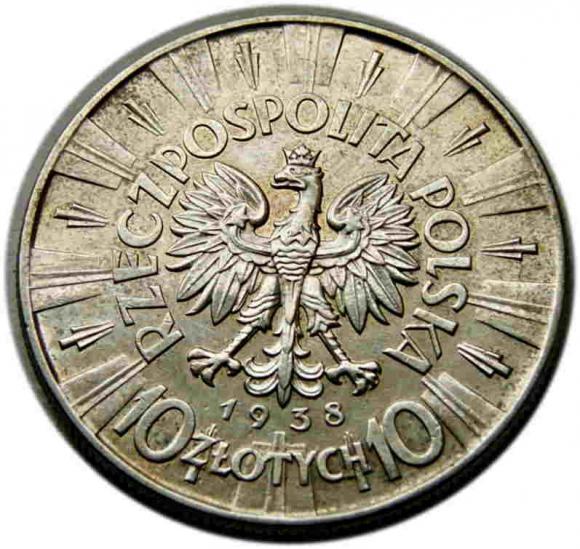10 złotych 1938 Józef Piłsudski II RP Warszawa (2)