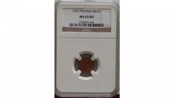 1 grosz 1937 II RP Warszawa (2)