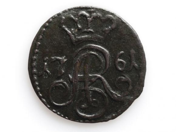 Szeląg 1761 August III Toruń (2)