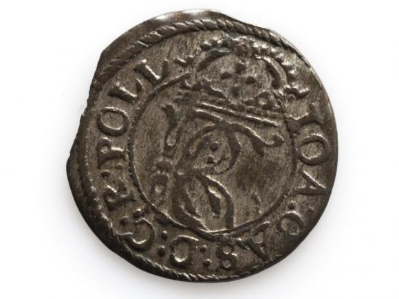 Szeląg litewski 1652 Jan Kazimierz Wilno (1)