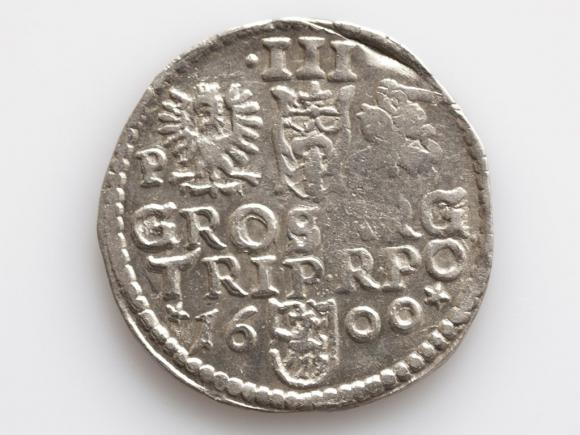 Trojak 1600 Zygmunt III Waza Poznań (2)
