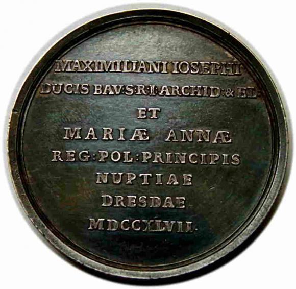 Medal 1747 Augustus III