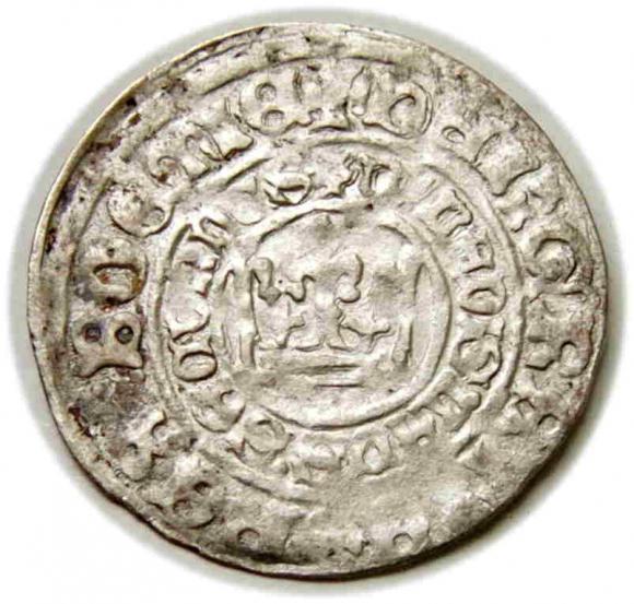 Grosz praski Władysław II Jagiellończyk Czechy Praga (1)