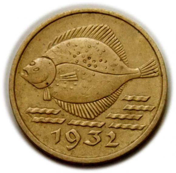 5 fenigów 1932 Wolne Miasto Gdańsk (2)