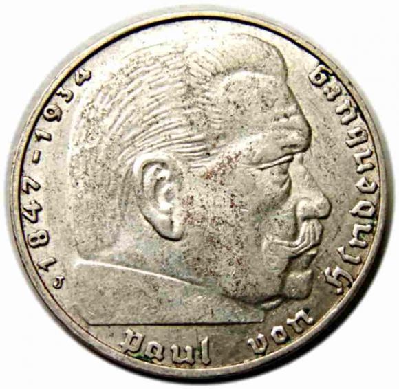 2 marki 1939 J Niemcy Hamburg (1)