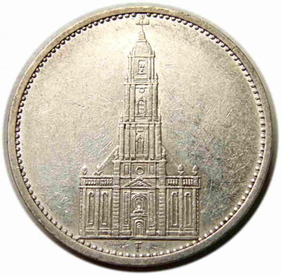 5 marek 1935 Niemcy Stuttgart Kościół w Poczdamie (1)