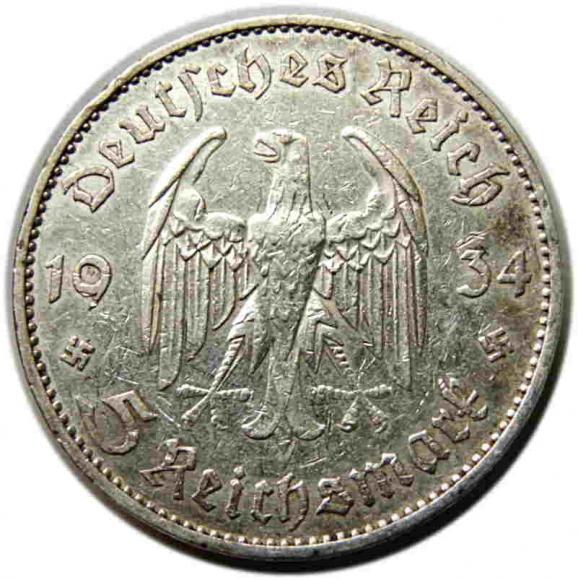 5 marek 1934 E Niemcy Muldenhutten Kościół w Poczdamie (2)