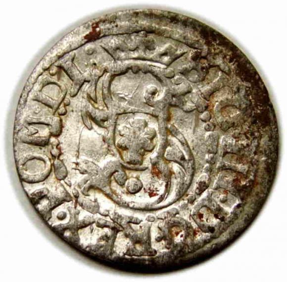 Schilling Sigismund III Vasa Riga (1)