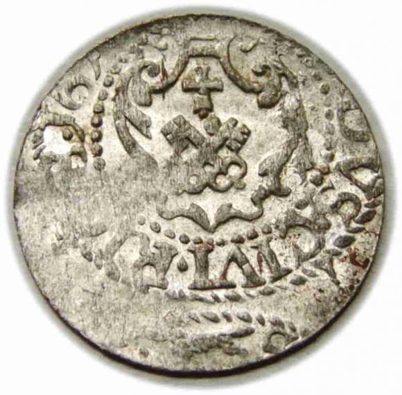 Schilling Sigismund III Vasa Riga (2)