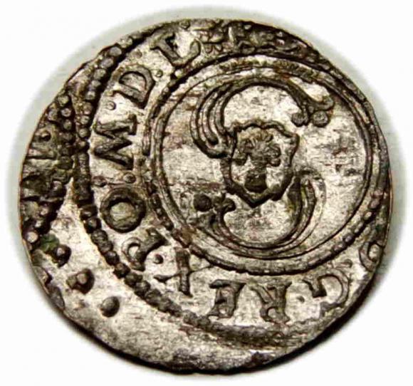 Szeląg Zygmunt III Waza Wilno (1)