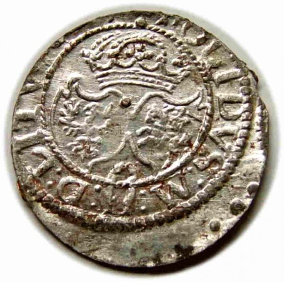Schilling Sigismund III Vasa Vilnius (2)