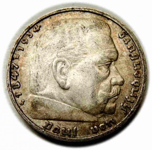 5 marek 1936 Niemcy Hamburg (1)